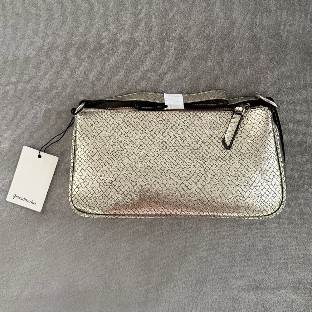Stradivarius Shiny Shoulder Bag